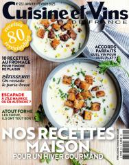 Abonnement magazine Cuisine et Vins de France à prix réduit !