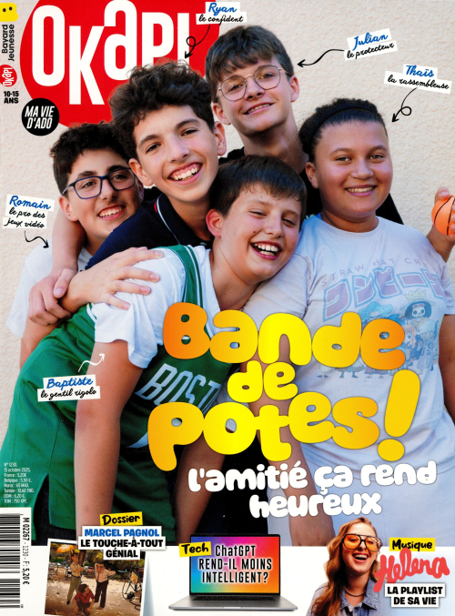 Okapi 1230 (15/10/2025) : Bandes de potes ! L'amitié, ça rend heureux