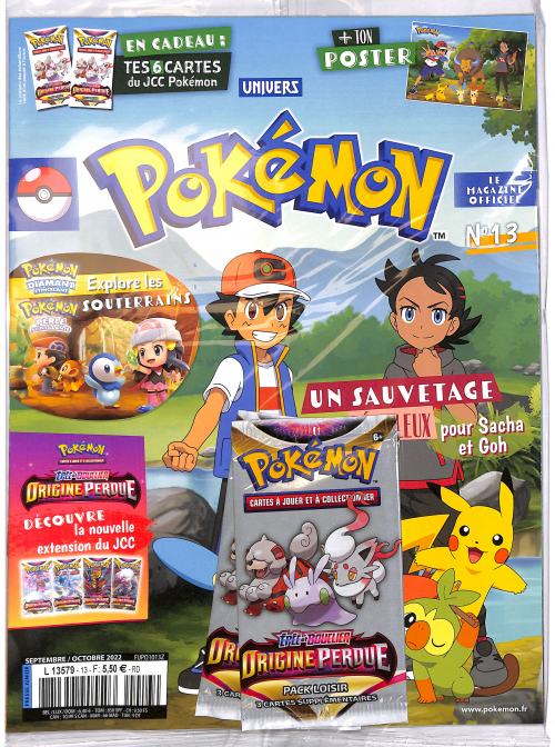 magazine Univers Pokemon vendu au numéro