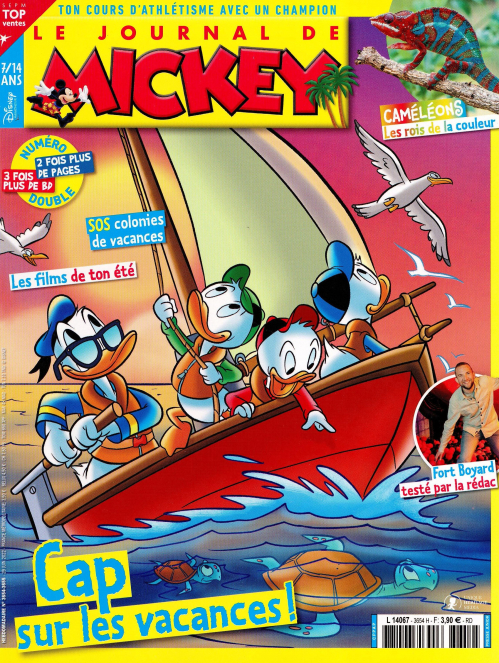 couverture de : Le journal de Mickey