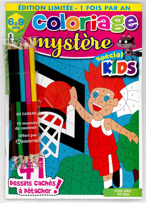 Coloriage Mystère Spécial KIDS HS, Edition 2, Coloriage pour les enfants