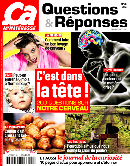 ÇA M'INTÉRESSE QUESTIONS & RÉPONSES