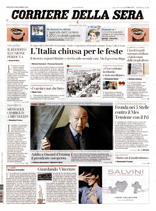 CORRIERE DELLA SERA (ITA)