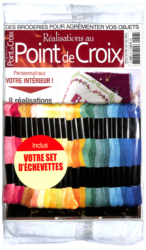 Livre 25 Réalisations Au Point De Croix - Loisirs Créatifs - Neuf