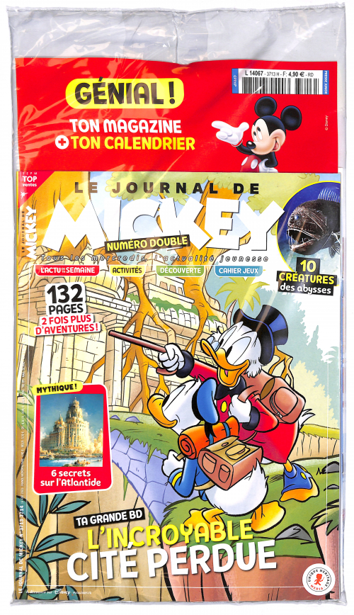 LE JOURNAL DE MICKEY ディズニー Disny ミッキー Disney - ミッキーマガジン Mickey magazineの通販 by Kiki