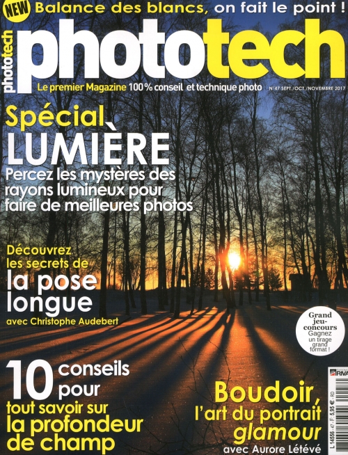 Featured in French Magazine Phototech