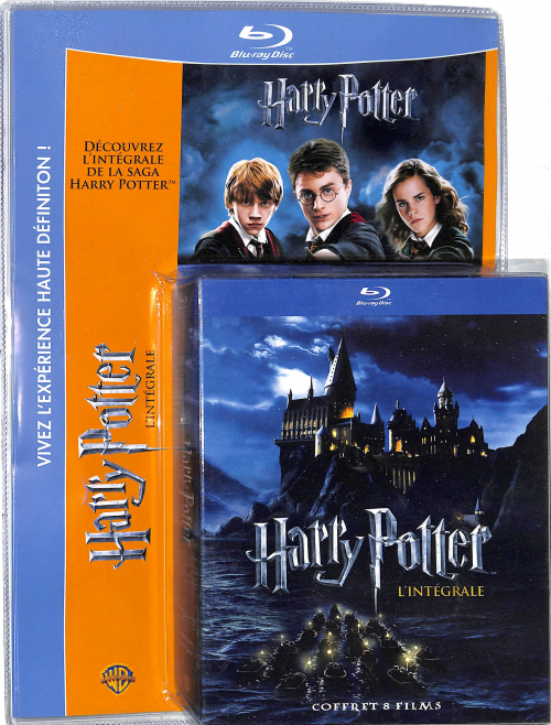 Harry Potter Coffret Intégrale des 8 films Blu-ray (France)
