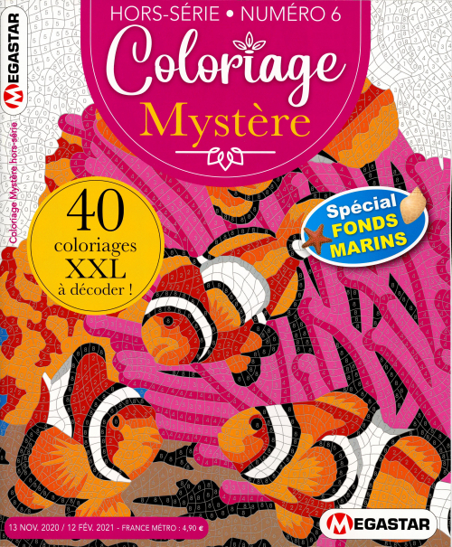 COLORIAGE MYSTÈRE - Magazines - Express Mag