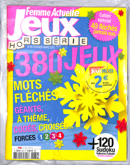 FEMME ACTUELLE JEUX HS + FEMME ACTUELLE DELICES