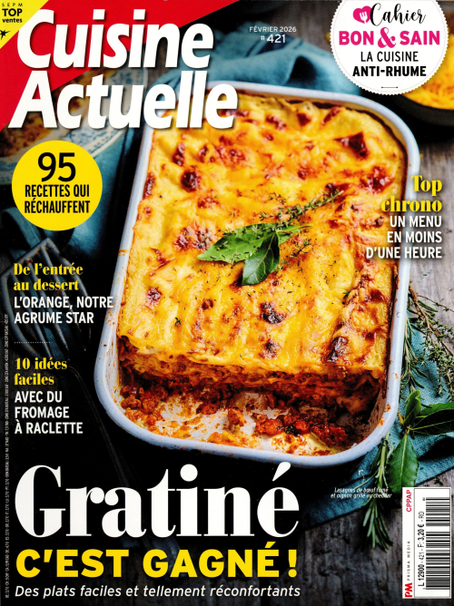 couverture de : Cuisine actuelle