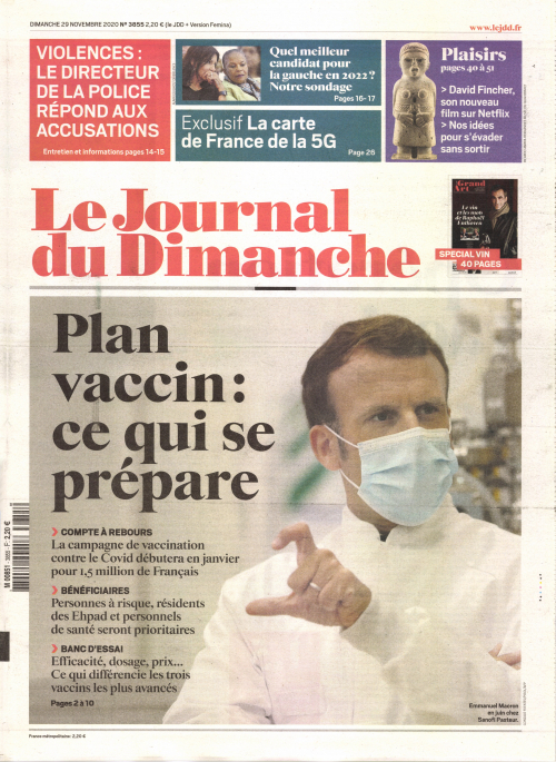 LE JOURNAL DU DIMANCHE