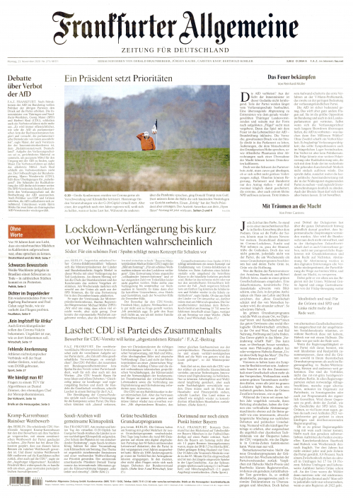 FRANKFURTER ALLGEMEINE (DEU) SEMAINE