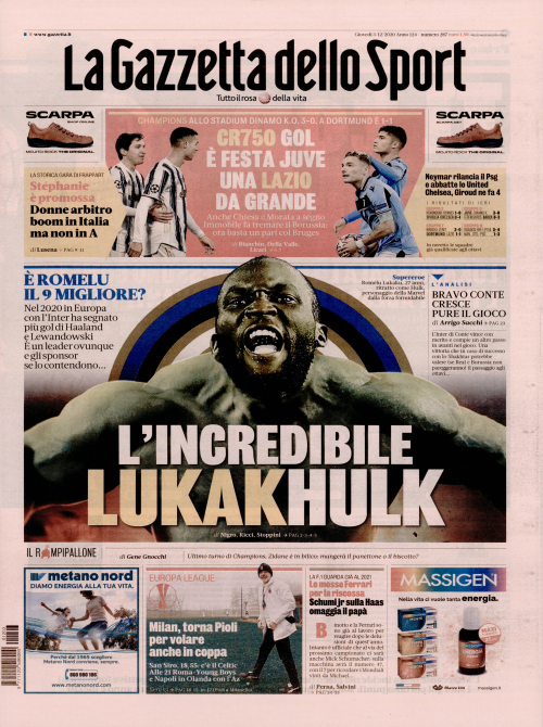 LA GAZZETTA DELLO SPORT (ITA)