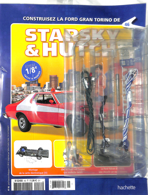 Construisez la ford Gran Torino de Starsky & Hutch Hachette au 1