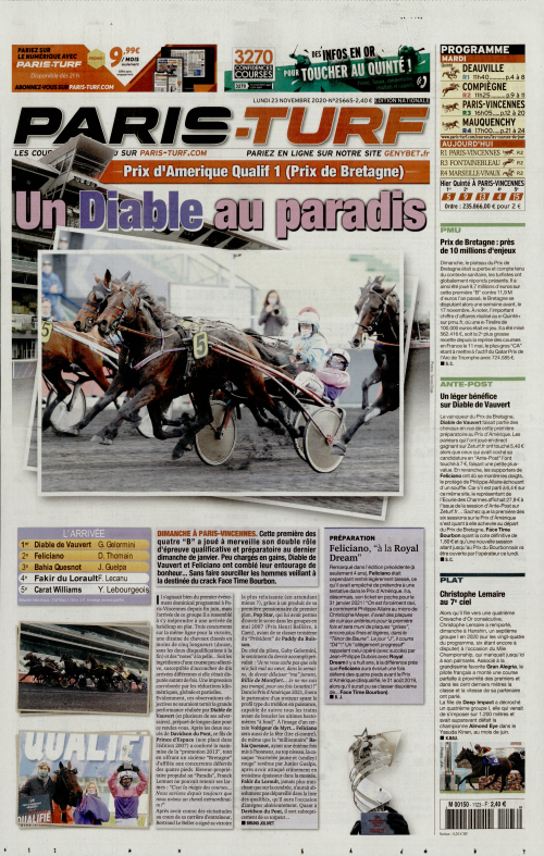 PARIS TURF