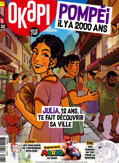 Okapi 1228 (15/09/2025) : Pompéi, il y a 2000 ans