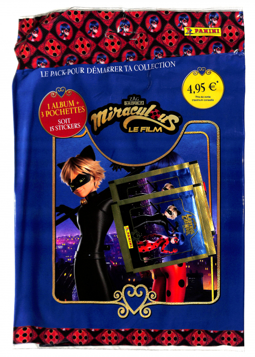 Panini Miraculous – Le Film – Boîte 36 Pochettes De Stickers – 180 Stickers Dont 12 Brillants Et 24 à Paillettes