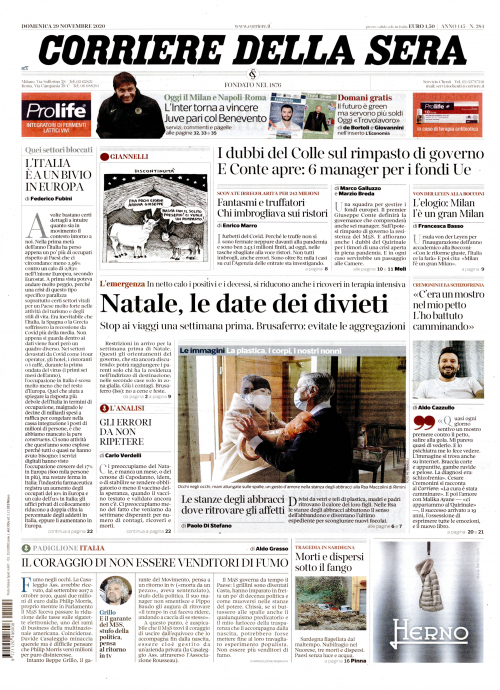 CORRIERE DELLA SERA (ITA)