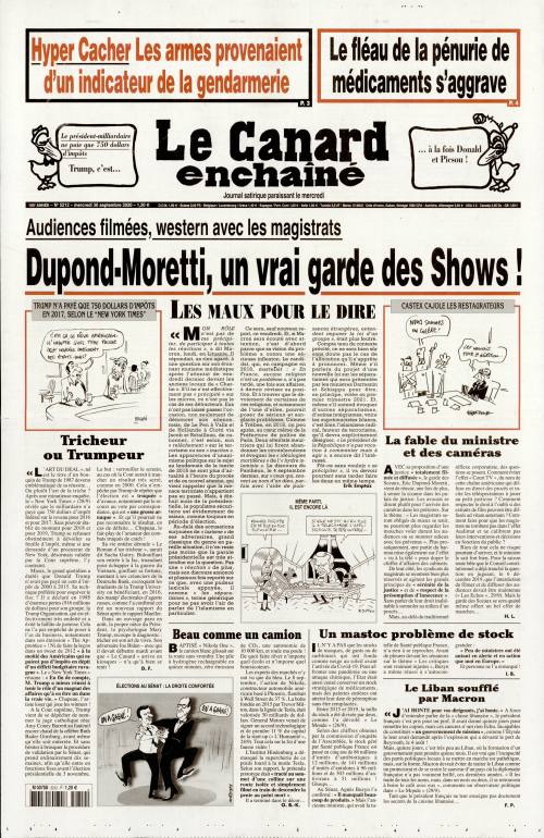 LE CANARD ENCHAÎNÉ