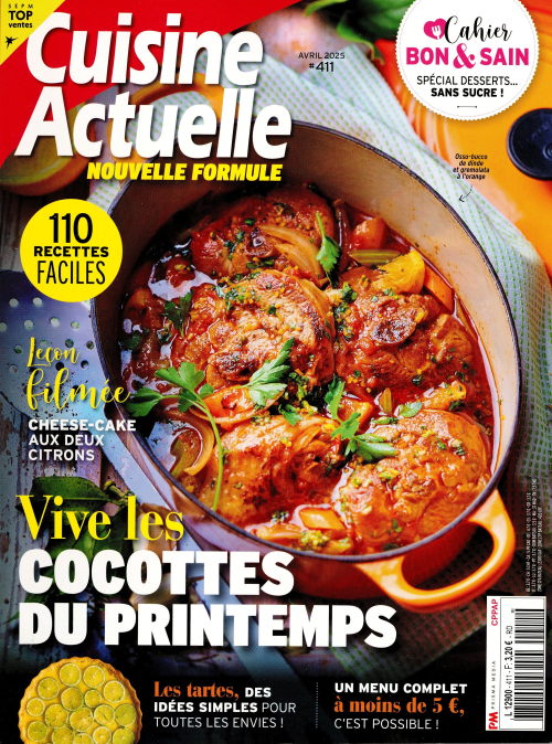 couverture de : Cuisine actuelle