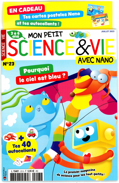 Lancement de Mon Petit Science et Vie : le premier magazine de science  pour les tout-petits ! - REWORLD MEDIA
