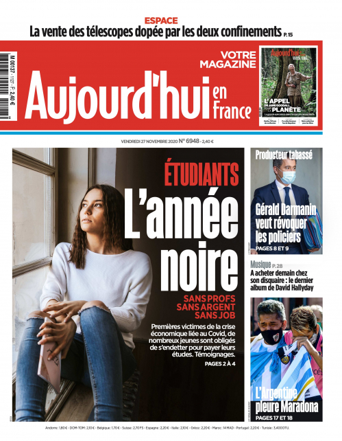 AUJOURD'HUI EN FRANCE - VENDREDI