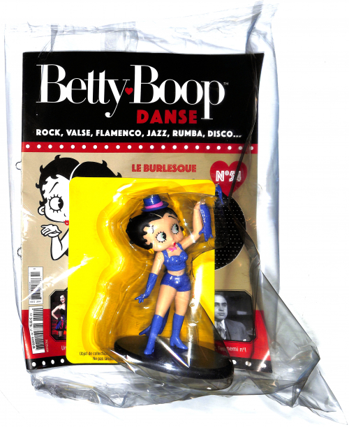 Figurine Betty Boop N°54 Le Burlesque - Neuf Sous Blister Hachette