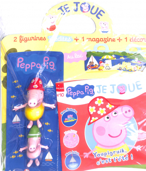 La famille Pig en vacances figurine peppa pig jouet - Peppa Pig | Beebs