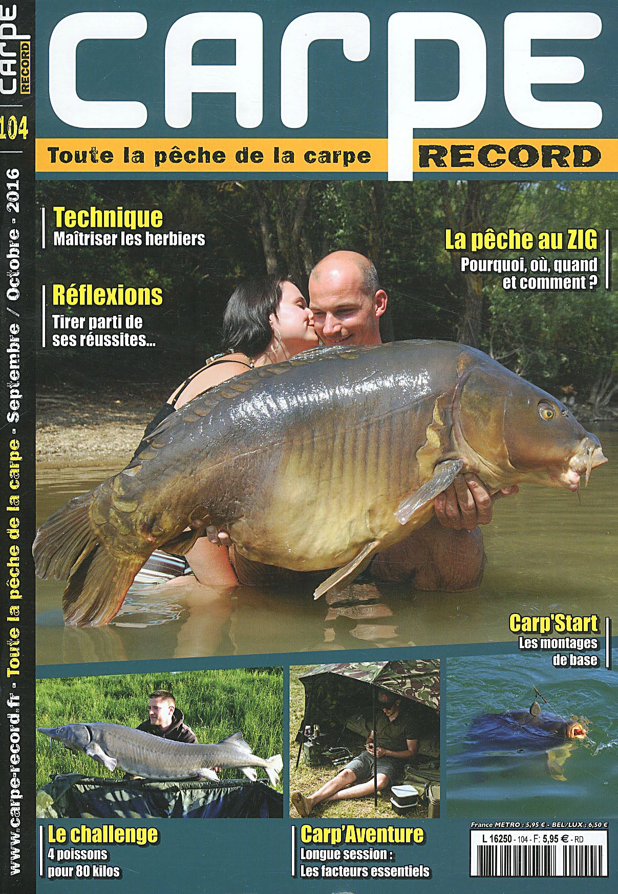 Techniques et montages pour la carpe •  • le magazine de la  pêche
