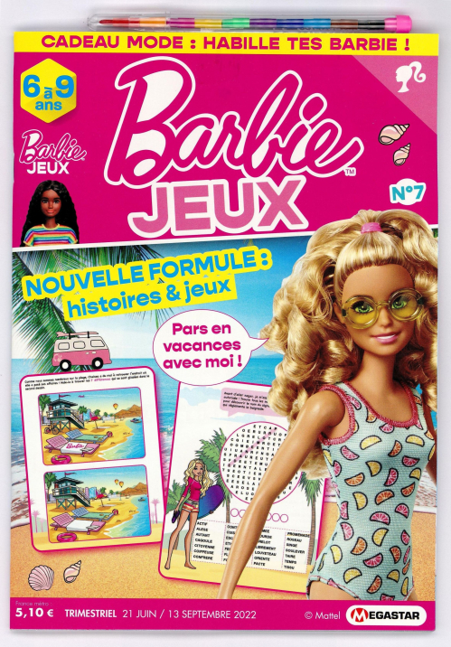 Abonnement Barbie Jeux  Abonnement magazine par