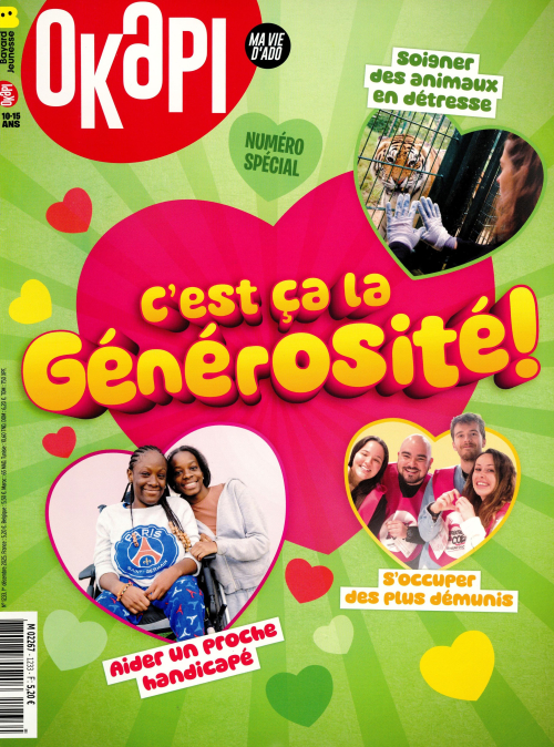 Okapi 1233 (01/12/2025) : C'est ça la générosité !