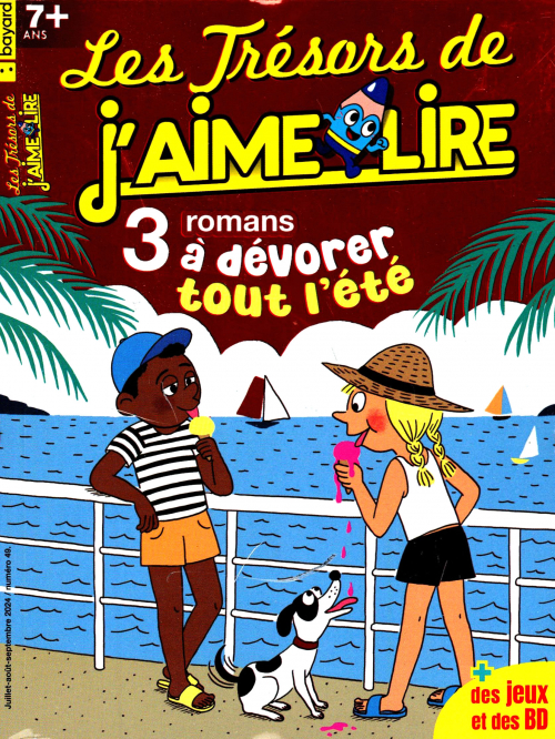 Les  Trésors de J'aime lire 49 (01/07/2024) ; 3 Romans à dévorer tout l'été