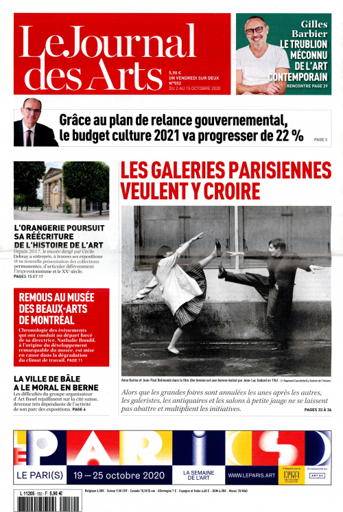 LE JOURNAL DES ARTS