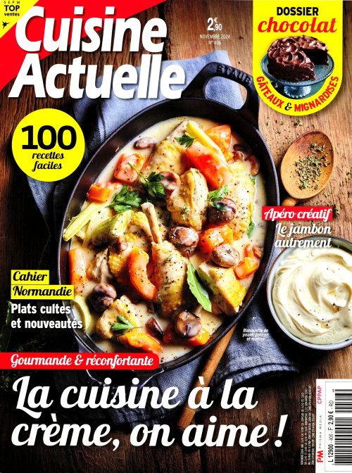 couverture de : Cuisine actuelle