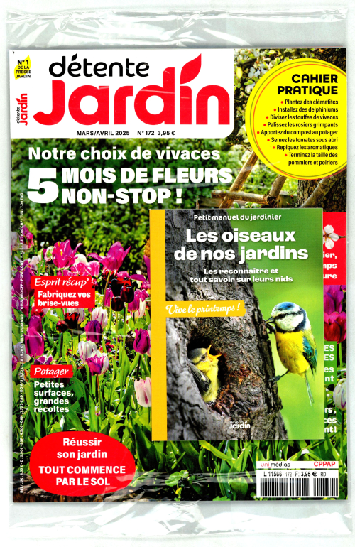 Détente jardin 172 (01/03/2025) : Notre choix de vivaces 5 mois de fleurs non-stop!