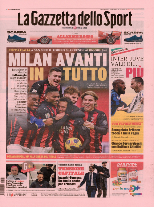 LA GAZZETTA DELLO SPORT (ITA)