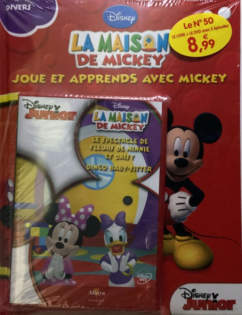 Voiture de Mickey avec Mickey - La Maison de Mickey