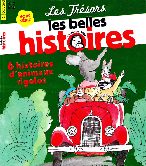 Les  Trésors : Les Belles histoires 25 (01/04/2023) (Hors-série) : 6 histoires d'animaux rigolos