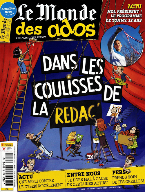 Le Monde des ados, LA RÉDAC