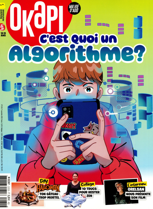 Okapi 1231 (01/11/2025) : C'est quoi un algorithme ?