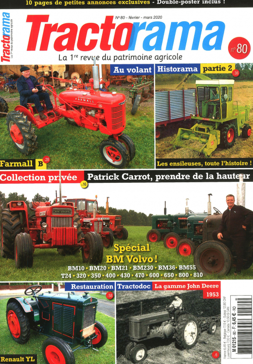 Tracteurs N°081 - Histoire & Collections