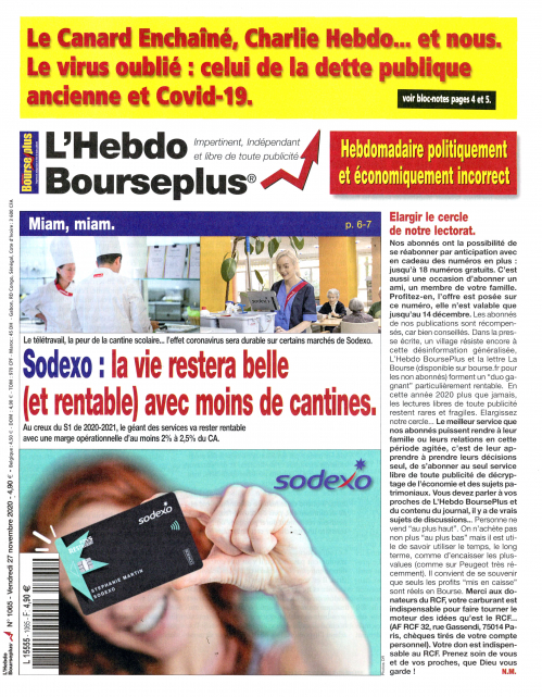 L'HEBDO BOURSE PLUS
