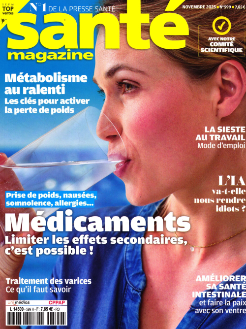 couverture de : SANTE MAGAZINE
