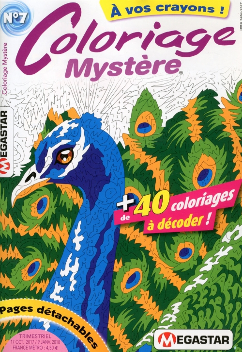  Crayon Coloriage Mystere