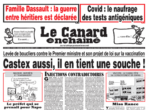 LE CANARD ENCHAÎNÉ