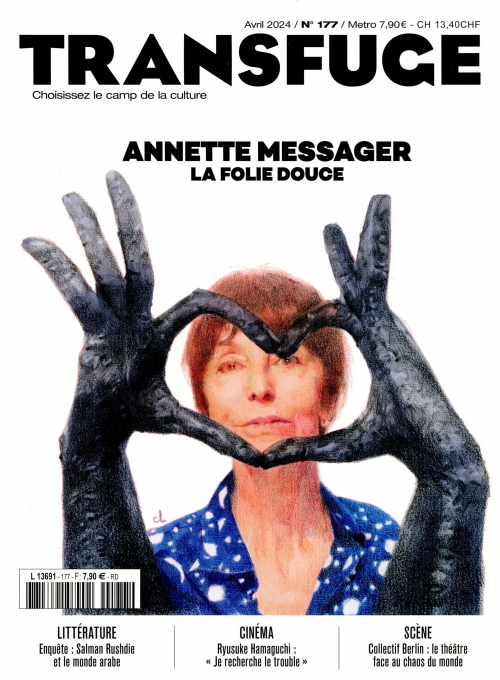 Vignette du document Transfuge n°177 de avril 2024 : Annette Messager, la folie douce