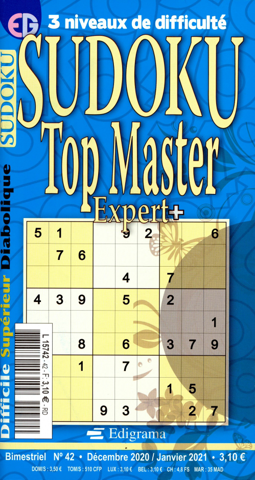 SUDOKU TOP MASTER EXPERT +