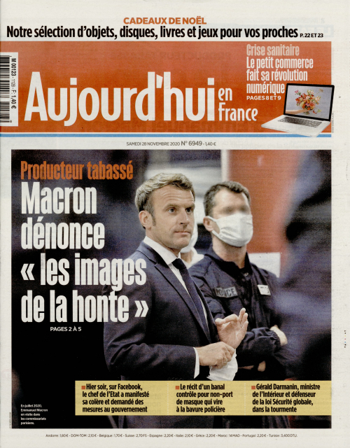 AUJOURD'HUI EN FRANCE