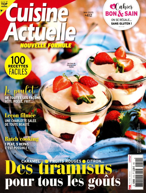 couverture de : Cuisine actuelle