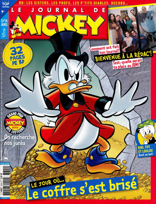 couverture de : Le journal de Mickey